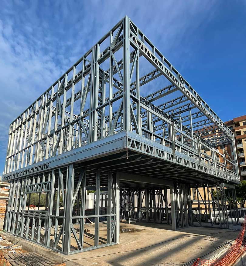 Steel Frame precio sin sobrecoste por velocidad de construcción