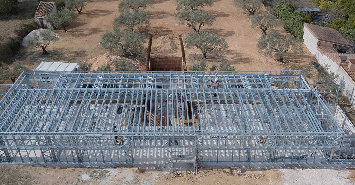 Construir en Steel Frame tu casa con gran velocidad